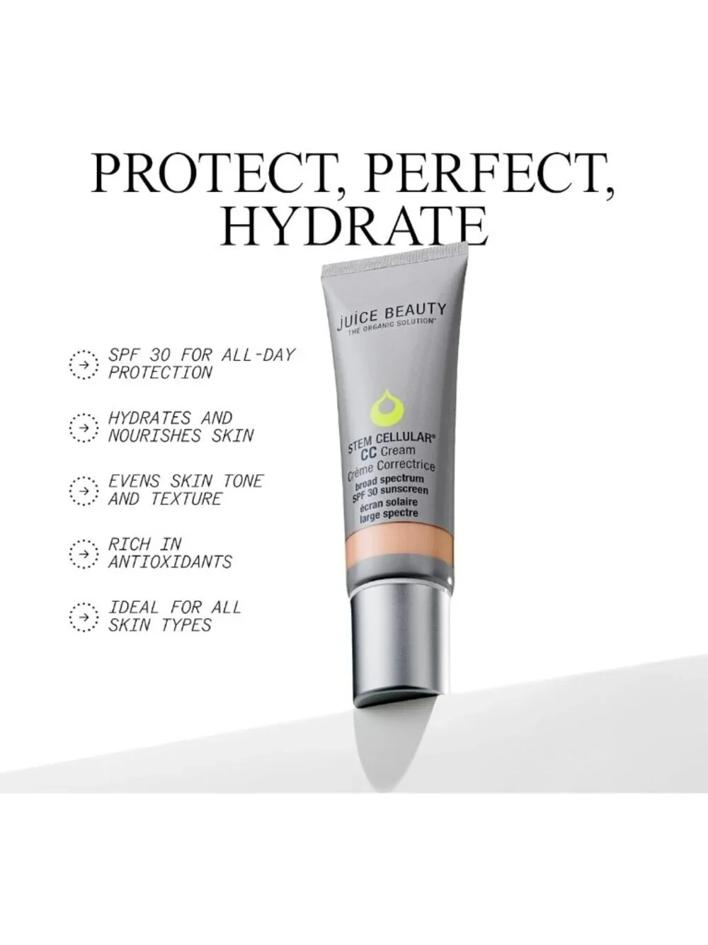 CC Cream SPF 30 - Beach Glow, Hydrating, Anti-Aging, Natural Finish, 1.7 fl oz